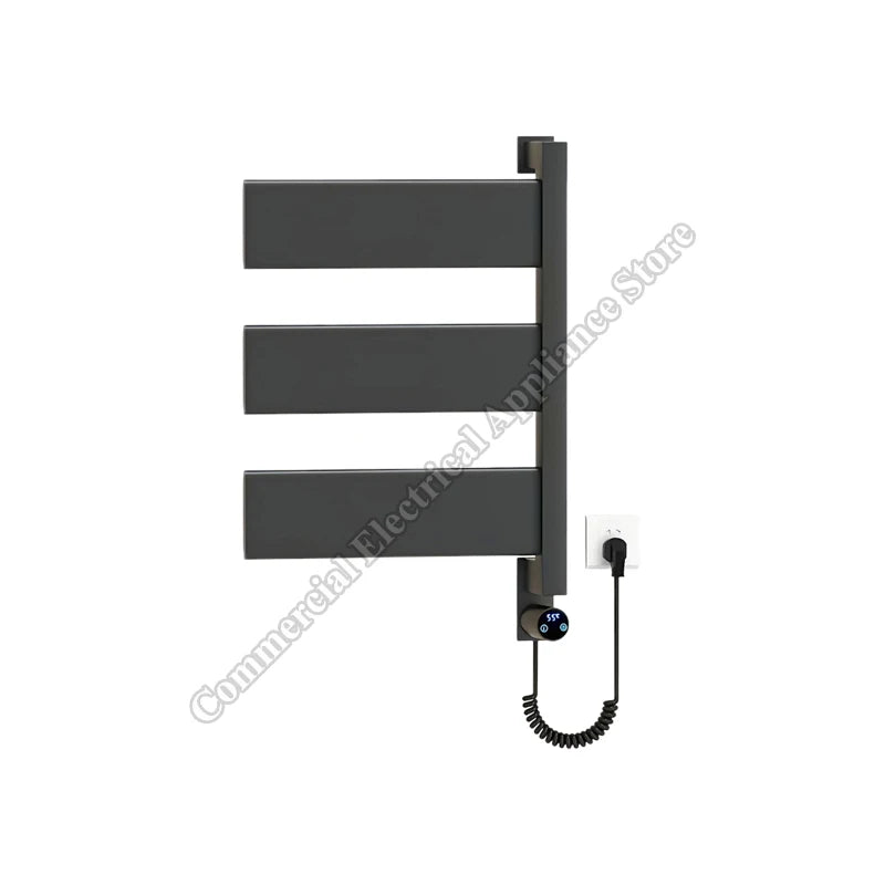 Heated Towel Rack Smart Electric Stainless Steel Temperature Control Bathroom Electric Heated Towel Rail Main image
