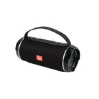 TG116C Outdoor Portable Upright Wireless Compatible Speaker, Cute Little Cube Speaker Music player, Support USB/ TF/ FM Radio Mu