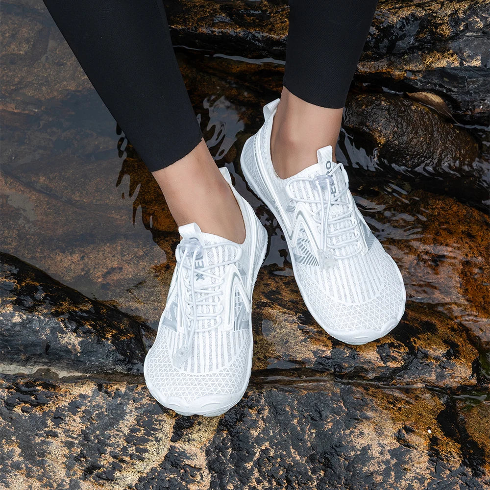 Oiaano Barefoot Man Black Shoes Woman Water Mesh Minimalist Sneakers Sport Aqua Beach Soft Sole Light Breathable Outdoor Hikking