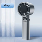 3000mah Handheld Mini Fan Electric Hand Fans Ice Compress High-Speed Cooling USBRechargeable Portable LED Digital Display