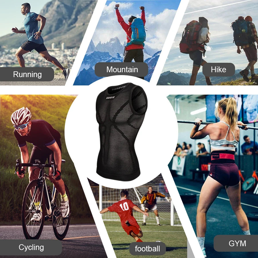 DAREVIE Cycling First Layer Man Compression Seamless Women Bicycle Cycling Inner Sports First Layer Undershirt Bike Base Layer
