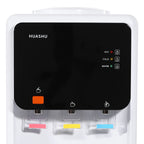Modern White Electric Water Dispenser, 31* 30*48cm Water-cooled Dispenser, 500W Desktop Electric Cold And Hot Water Dispenser