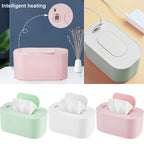 Baby Wipe Warmer with Digital Display Large Capacity Baby Wet Wipes Warmer Dispenser USB Powered, Adjustable Temperature Heating
