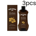 OceAura Tanning Oil Lotion Deep Moisturizing Nourishing Skin Rejuvenating Long Lasting Tan Lightweight Non Greasy Bronzing Oil
