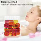 30pcs Bath Oil Pearl Dry Skin Moisturizing Soften SPA Relax Nourish Body Shower Essential Oil Beads Floral Scent Tub Bath Pearl