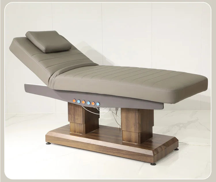 Modern Design Electric Spa Treatment Equipment Beauty Bed with Adjustable Leg Backrest 4 Motor Facial Massage Table