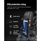 5.5 Inch Android 11 4+64G Rugged Mobile Computer PDAs for Parking Charging System Payment Terminal Handheld PDA