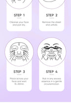 Collagen Anti Wrinkle Facial Mask Anti Aging Fade Fine Lines Firm Skin Moisturizing Brightening Smooth SkinCare Korean Cosmetics
