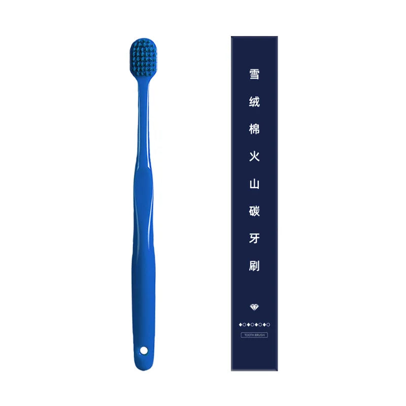Four colors New Volcanic Charcoal Toothbrush Widen Soft Eco Friendly Portable Fiber bursh Premium Oral Hygiene Care Dropshipping