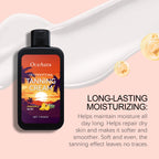 Body Tanning Cream In Solarium Accelerate Skin Bronzing Strengthen Melanin Promote Healthy Skin Tone Natural Self Tanning Lotion