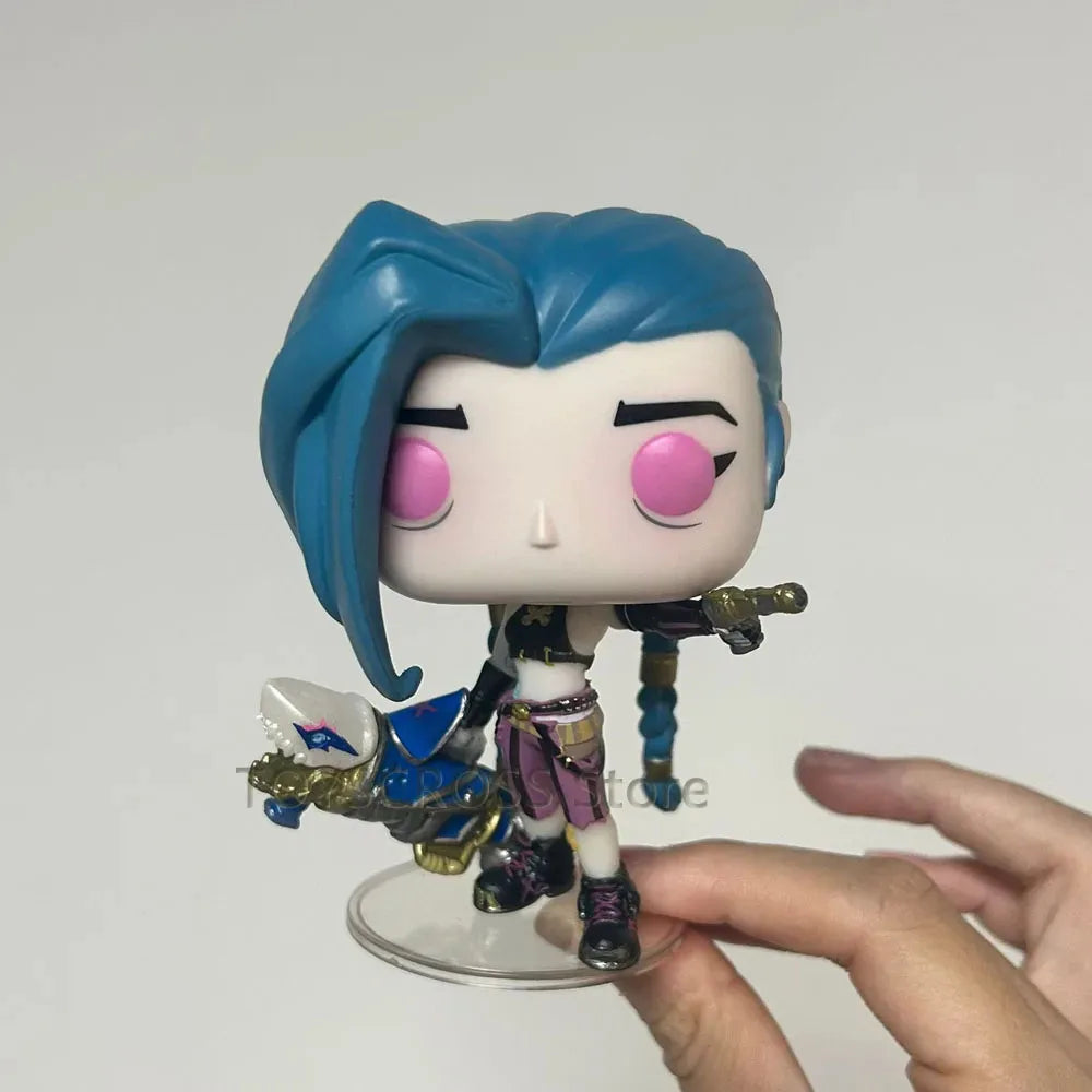Games Arcane funkos Leagues Jinx #1602 pops Lengends Vinyl Action Figure Toy Gifts for Children Collection Dolls