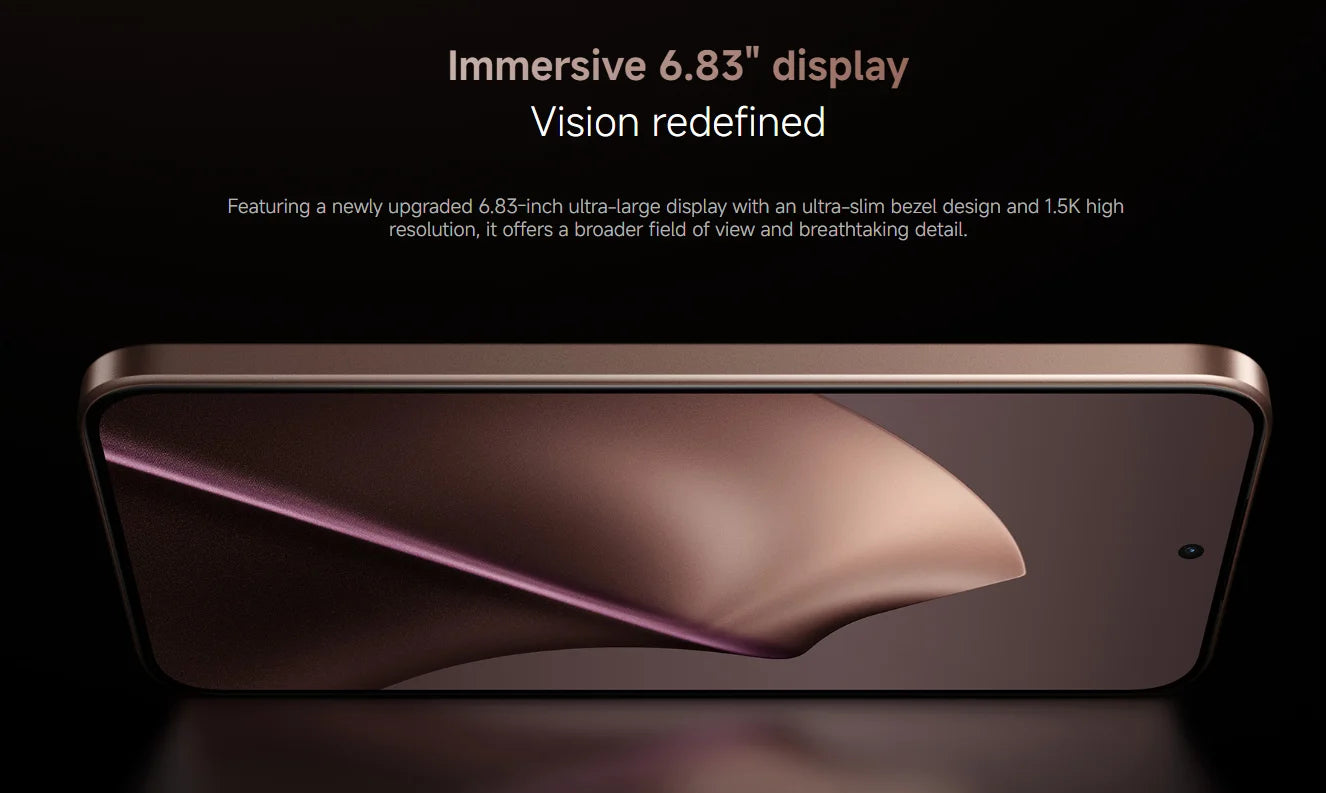 Global Version Xiaomi 15T Ultra-slim Smartphone 12GB 256GB Professional Laica Triple Camera Immersive 6.83 "Display 7.5mm Thin Slim Body