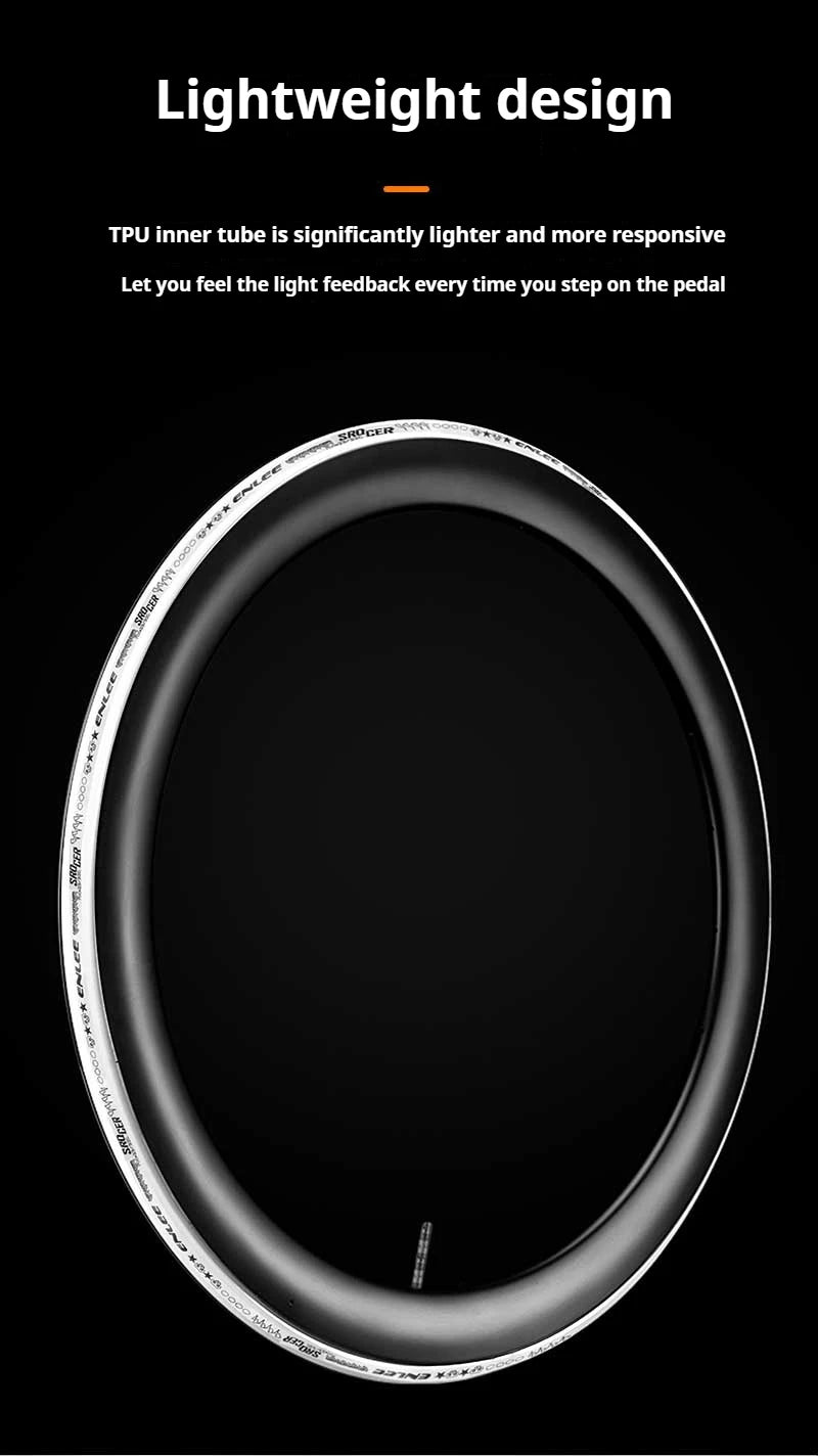 ENLEE Bike Tire Inner Tube TPU F/V Road Mountain Bike TPU Inner Tube Presta Valve 45mm 65mm 85mm Bicycle Inner Tire Bike Parts