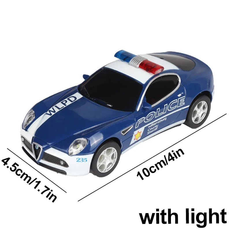 Analog Slot Car 1:43 Scale Continental GT Polestar SLS Romeo 8C WRC Rally R8 Police For Carrera Evolution Most 1 43 Tracks Cars
