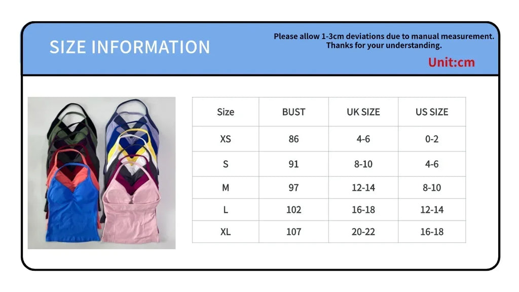 No Logo 2 Pieces Sports Set Women Backless Tank Tops High Waist Scrunch Seamless Shorts Gym Set Sportswear Workout Set Yoga