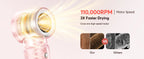 5 in 1 Hair Dryer,Multi Styling Tool,Straightener & 32mm Curling 300 Million Negative Ions Hair Care 1-3 Mins Quick Drying Gifts