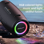 ZEALOT-S87 Outdoor Portable Wireless Bluetooth Speaker 80W High Volume Subwoofer Sound  Performace IPX6 Waterproof camping