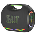 ZEALOT-ZE21 250W Portable Bluetooth Speaker High Volume Waterproof 48000mAh Wireless TWS Subwoofer Suporrt USB/TF/AUX RGB light