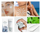 50ml Sunscreen Cream Moisturizing Soften Skin Lighweight Non-sticky Natural Radiance High Sun Protection Facial Skincare