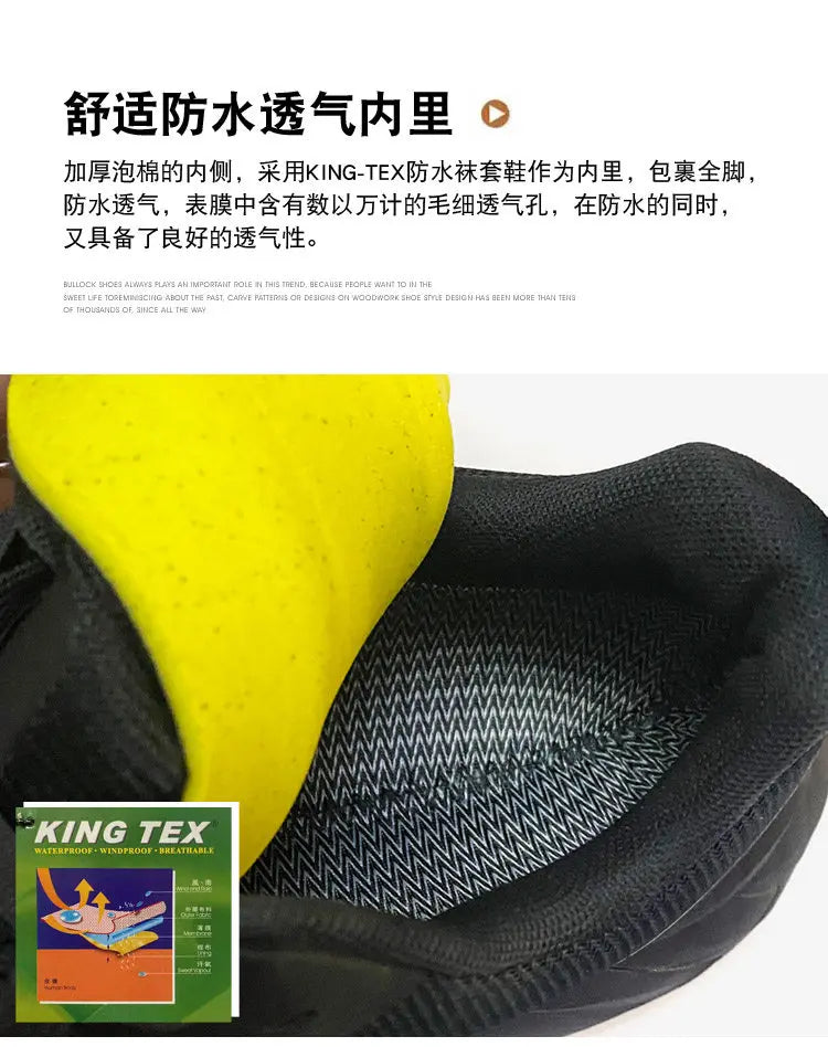 RAN Hiking Shoes Men waterproof Anti slip trekking Climbing Mountaineering Women Lightweight Outdoor sneakers ankle travel Shoes
