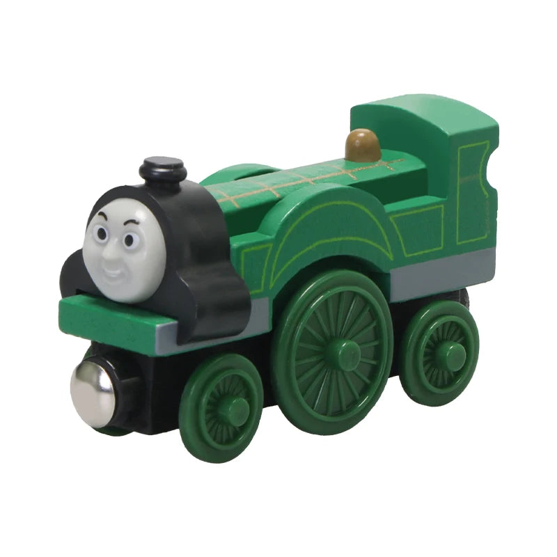 Thomas And Friends Wooden Railway Toy Lady Percy Mike Rosie Edward Donald Gorden Emily Train Truck Carriages Birthday Christmas