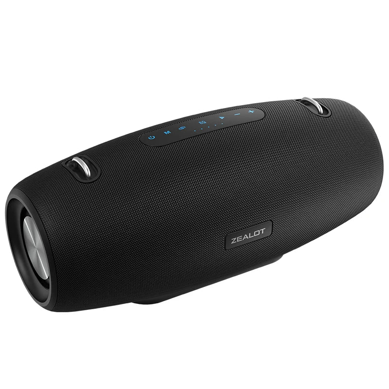 ZEALOT S67 Portable Bluetooth loudspeaker with Shoulder belt Outdoor Waterproof Stereo Sound Strong Bass 40H Playback