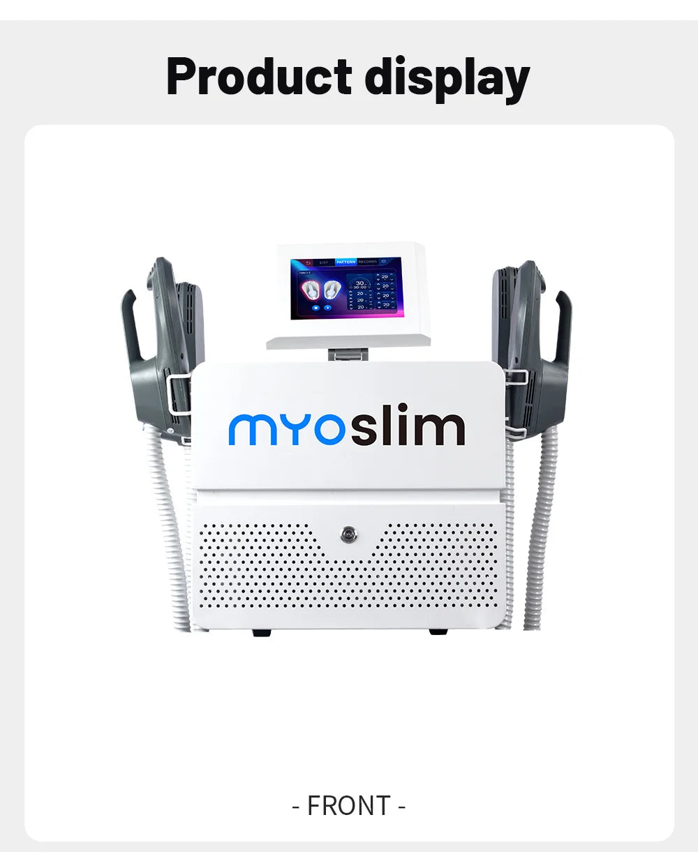 Newest Myoslim Neo RF EMS Body Sculpting Butt Lift EMS Machine 6500W HI-EMT Muscle Stimulator Body Shaping Massage Equipment