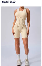 Sports Overalls Padding Sporty Jumpsuit Sportswear Woman Gym Clothing Suit for Fitness Women Bodysuit