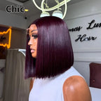 260% Density Real HD 5x5 Lace Closure Wigs Super Double Drawn Vietnamese Virgin Hair Short BOB Wig Glueless Pre Plucked Lace Wig