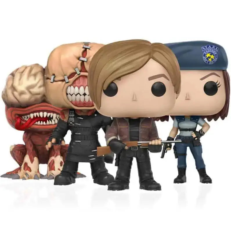 Resident Evil - The Nemesis #157 Jill Valentine #155 Leon S. Kennedy #156 Licker #158 Vinyl Figure Collection Model Toys Main image