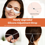 New 3D Eyes Massager Electric Eye Massage Glasses EMS Red Light Eye Care Lighten Dark Circles Eye Relax Massager