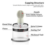 Professional Cupping Medical Chinese Vacuum Body Massager Stimulation Vacuum Cupping Nipple Sucker Inverted Suction Enlarger Cup