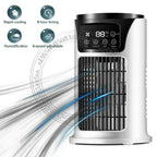 Multifunctional Evaporative Cooling Fan Portable Cold Air Conditioner Small Air Cooler Natural Air-cooled Fan for Desk