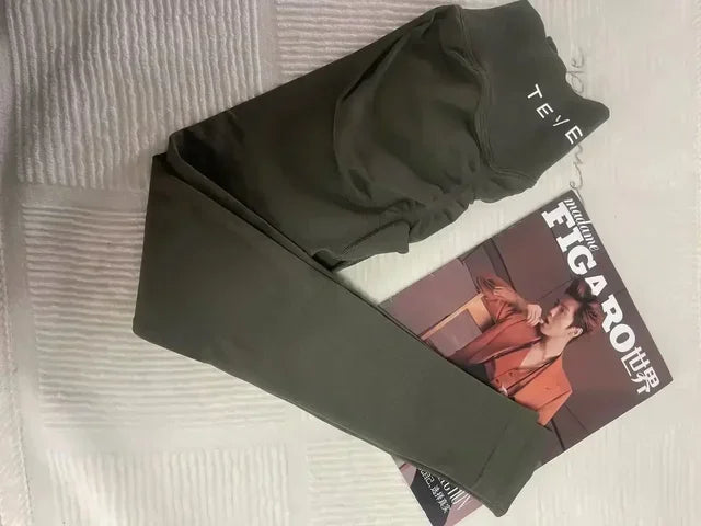 TEVEO – Leggings De Fitness Respirants Pour Femmes, Pantalons De Yoga De Haute Qualité, Pantalons De Cyclisme A Haute Elasticité