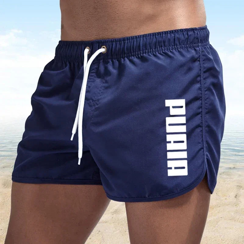 New Hot Summer Swim Trunks Sport Gym Running Shorts Male Beachwear Luxury Beach Shorts Quick Dry Mens Siwmwear Board Briefs Main image