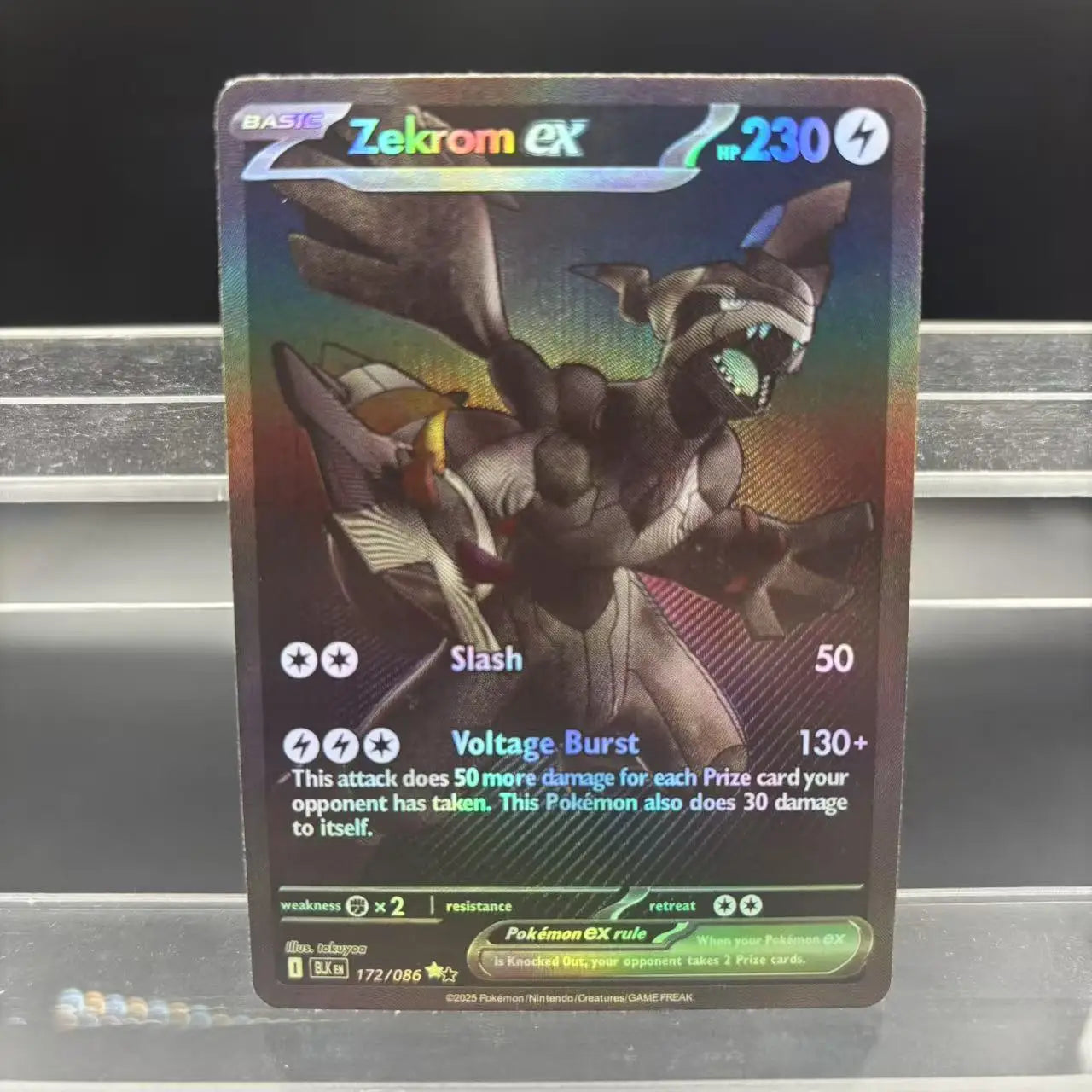 DIY PTCG Collection Cards Zekrom Reshiram ex Victini Seismitoad Self Made Single Card Classic Game Anime Card Gift Toy