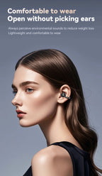 Touch Screen Bluetooth Headphones 144 Languages Real-time Translation Headphones Wireless Open Ear Clips Sports Gaming Earphone