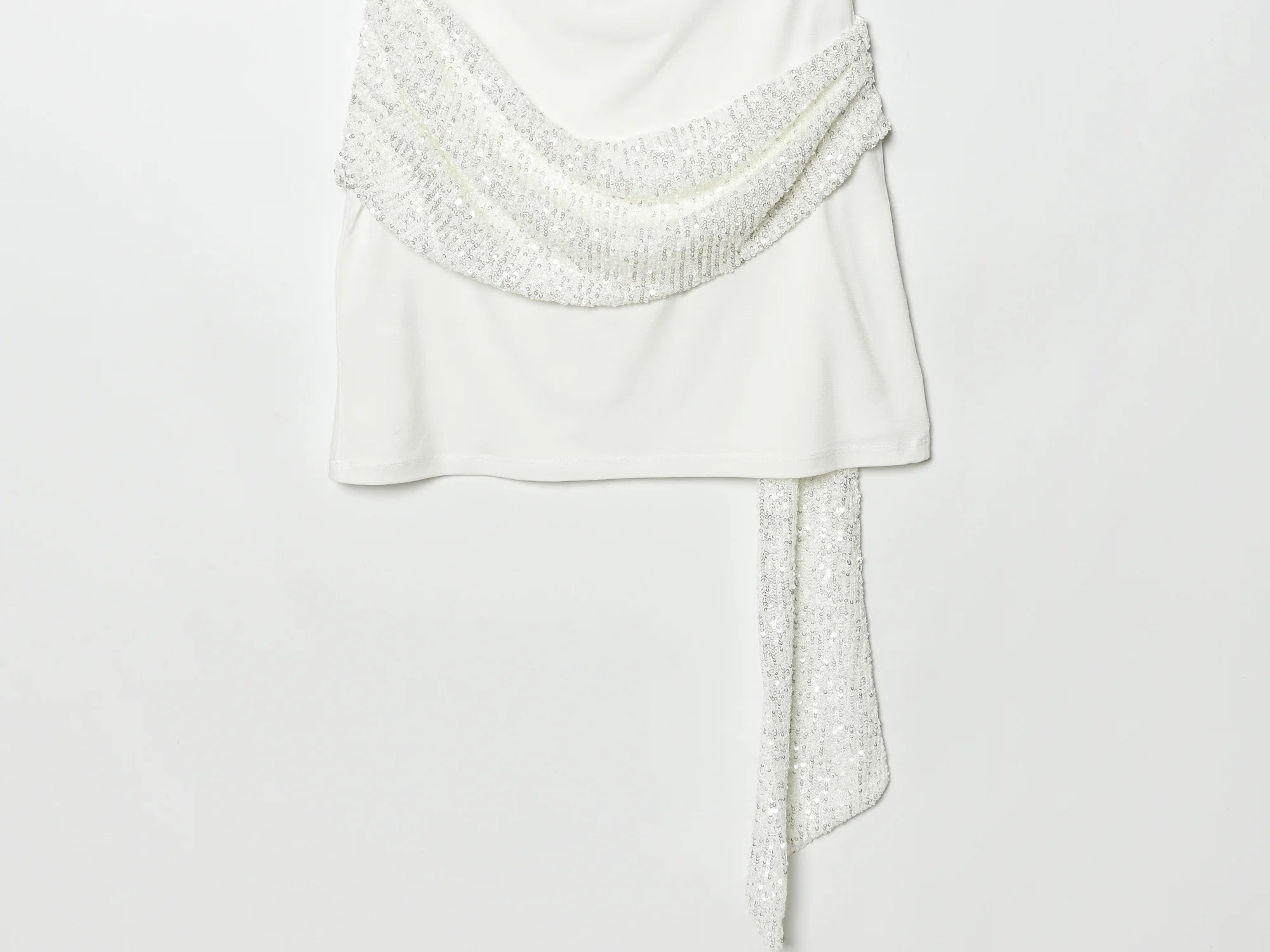 HH 2026 Women Elegant White Short-Sleeved Backless Sequined Splicing Decoration Sexy Short Dress Woman Fashion Party Mini Dress