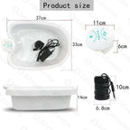 Detox Ionic Foot Spa Bath Massage Machine Electric FootBath Cleanse Massager Vibrating Foot Best Care Arrays Aqua Health Therapy