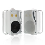 Herdio 3.5'' 2PCS Passive Outdoor Speakers Wired Waterproof 200W 3 Way Premium Mountable Wall Mount Speakers With Superior Sound