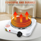 5-Speed 1000W Electric Stove Hot Plate Iron Burner Home Kitchen Cooker Coffee Heater Household Cooking Appliances