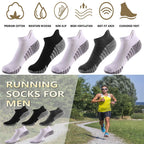 3 Pairs Professional Running Sports Fitness Ankle Socks Men's Towel Socks Outdoor Sports Short Socks Men And Women Socks GIFRS