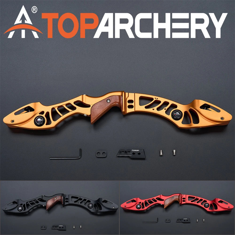 TOPARCHERY 25inch High-end ILF Bow Riser Aluminum CNC Material Right Hand for Professional Archer Competitive Sports Accessories Secondary image