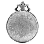 Retro Charm Neutral Handsome Fashion Dragon Carving Quartz Pocket Watch Steampunk Men's and Women's Necklace Pendant Gift