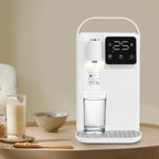 3L White Instant Hot Water Dispenser with LED Display 19*24*29.5cm Fast Heating Water Dispenser Office Desktop Water Dispenser