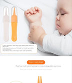 Baby Nose Cleaner Tool Toddler Nasal Cavity Care Supplies Kids Safety Tweezers Cleaning Forceps Baby Essentials Plastic Tweezers