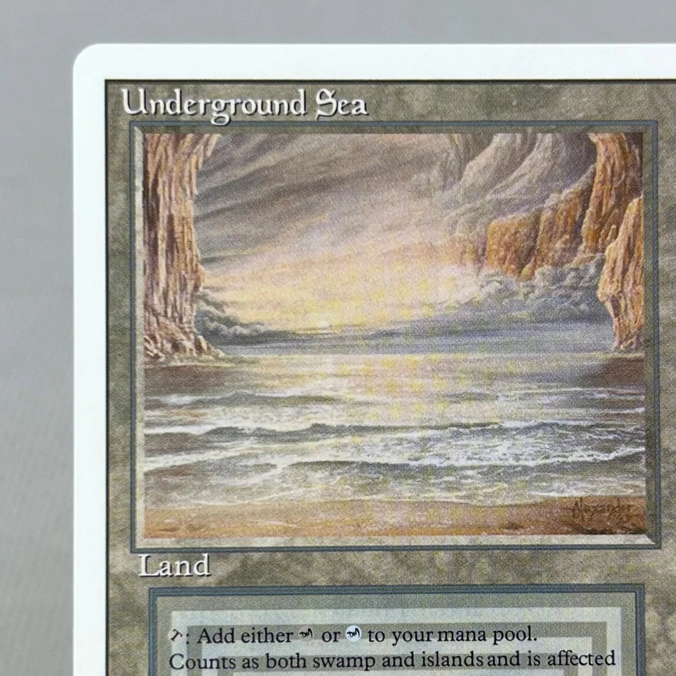 unlimited Revised MIX2/002 Tcg dual lands unlimited proxy magical cards tundra scrubland home play Revised underground gathering