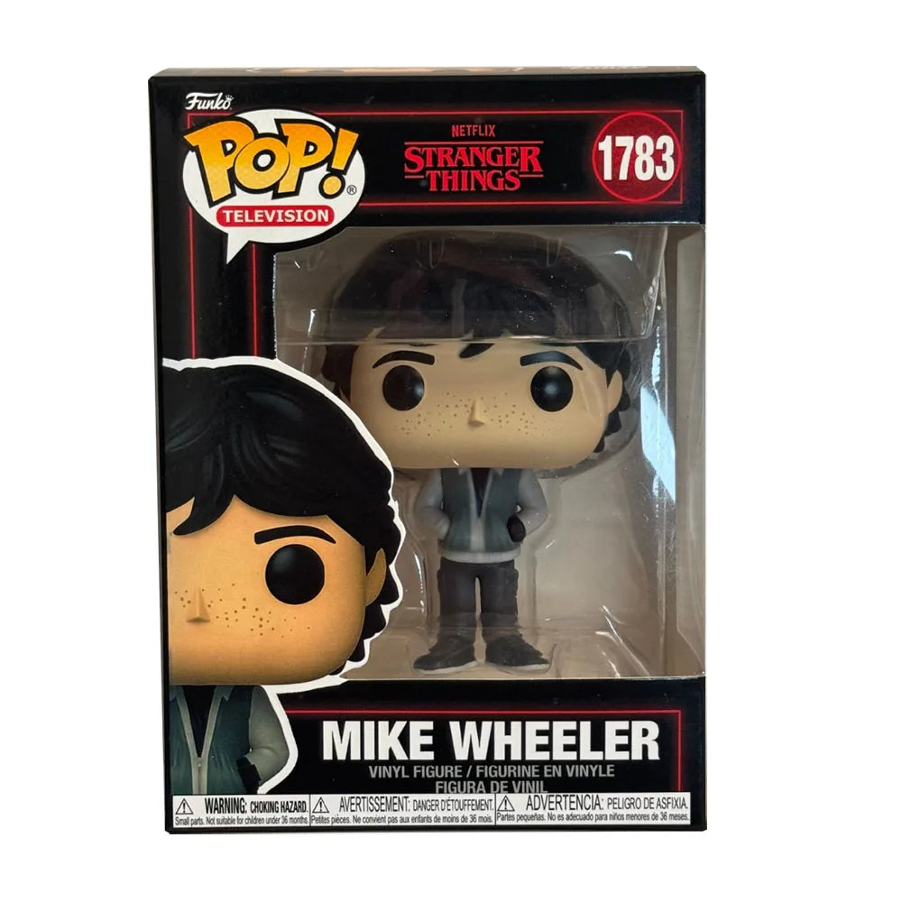 Funko TV Strangers Pops Mike Wheeler #1783 Things- Will Byers Dustin Steve Action Figure Toys Collectible Dolls Gift Decor Model Main image