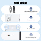 Electric Hot and Cold Water Cooler Dispenser, Versatile Standing Bottom Loading Water Dispenser for Home Office, 110V US/220V EU