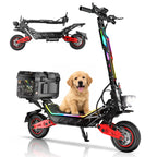 FREEBOY H10 E-Scooter Gift Toolbox 6000W Dual Motor 60V 28AH Battery Speed 75km/h 12" Tires Electric Scooter Hydraulic Braking